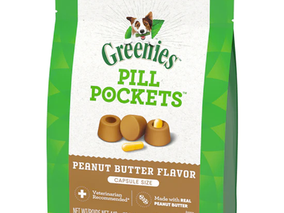 Product image of peanut butter flavor pill pockets